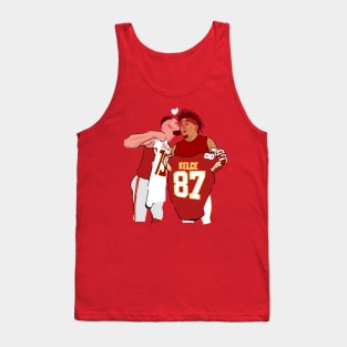 Patrick mahomes 15 x Travis KELCE 87 - Teammate Tank Top